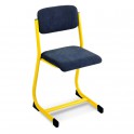 Židle učitelská, čalouněná